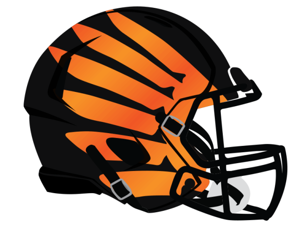 tulsa football helmet with chrome decals