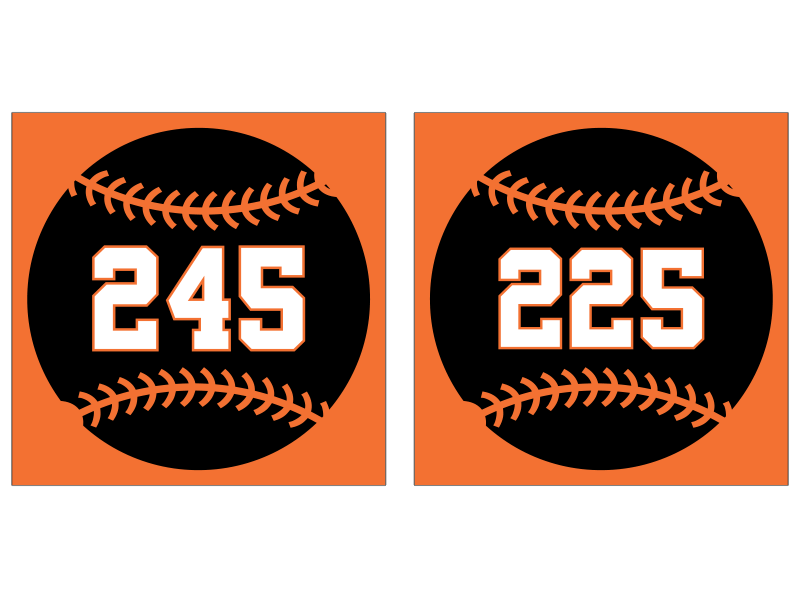 fence distance markers