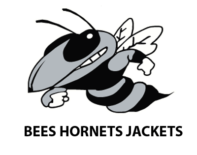 bees hornets jackets mascots