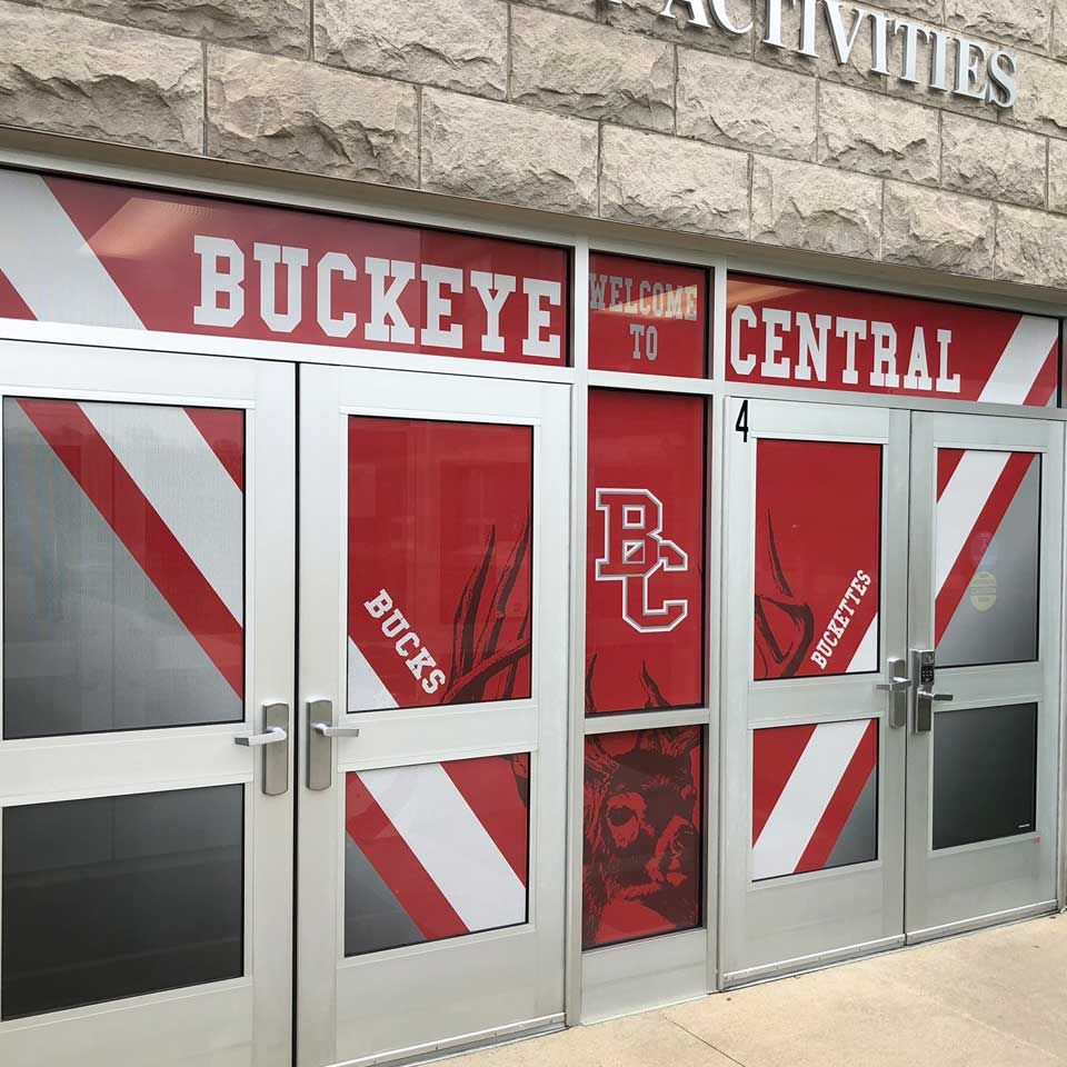 Buckeye Central High School Window Film