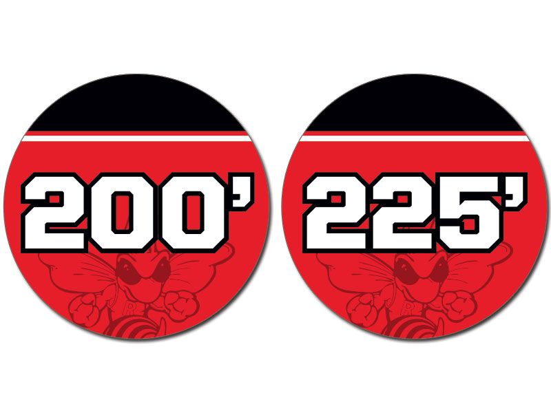 Softball Field Distance Markers