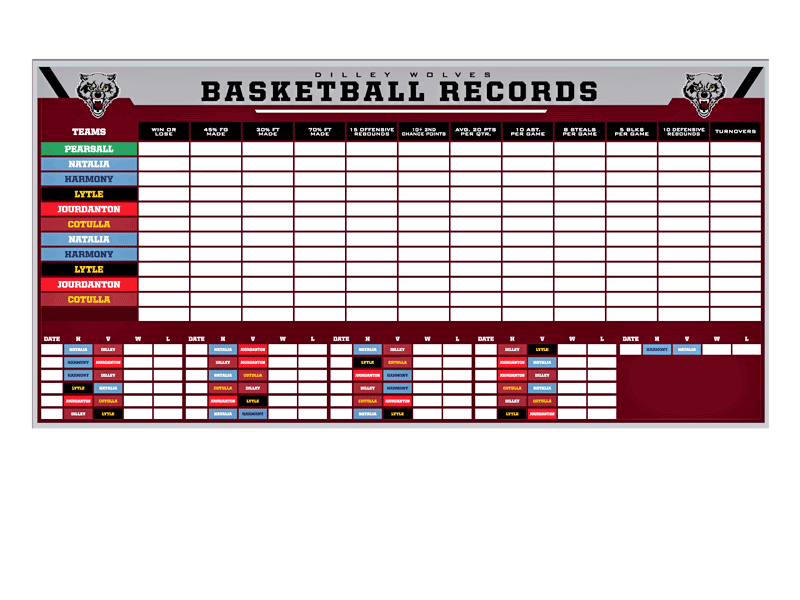 basketball goal board