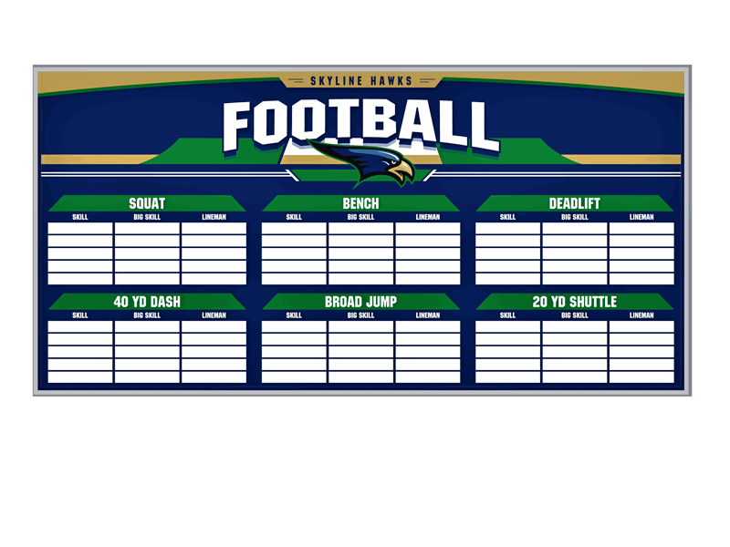 football strength board