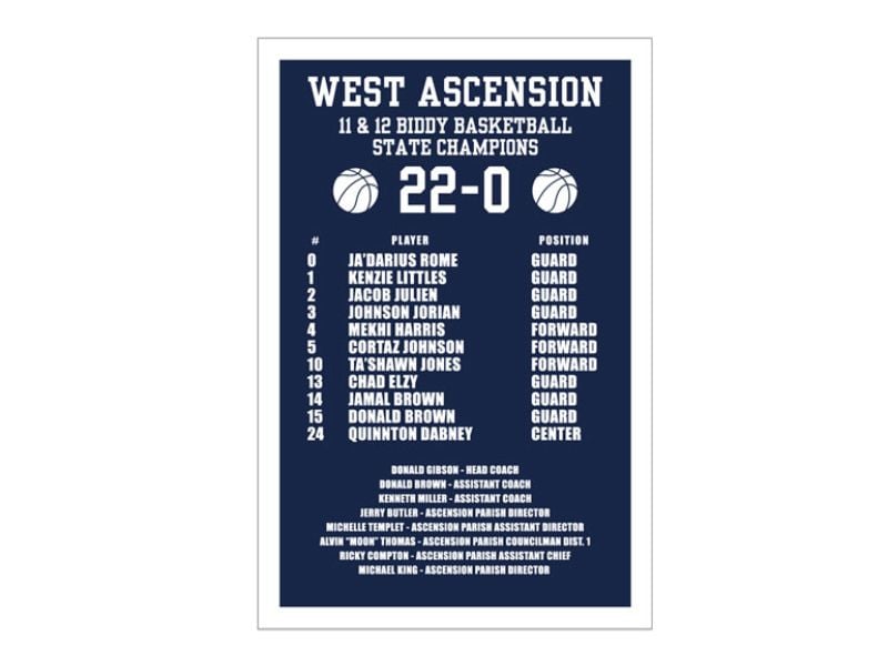 team recognition banner