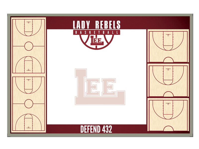 basketball court board