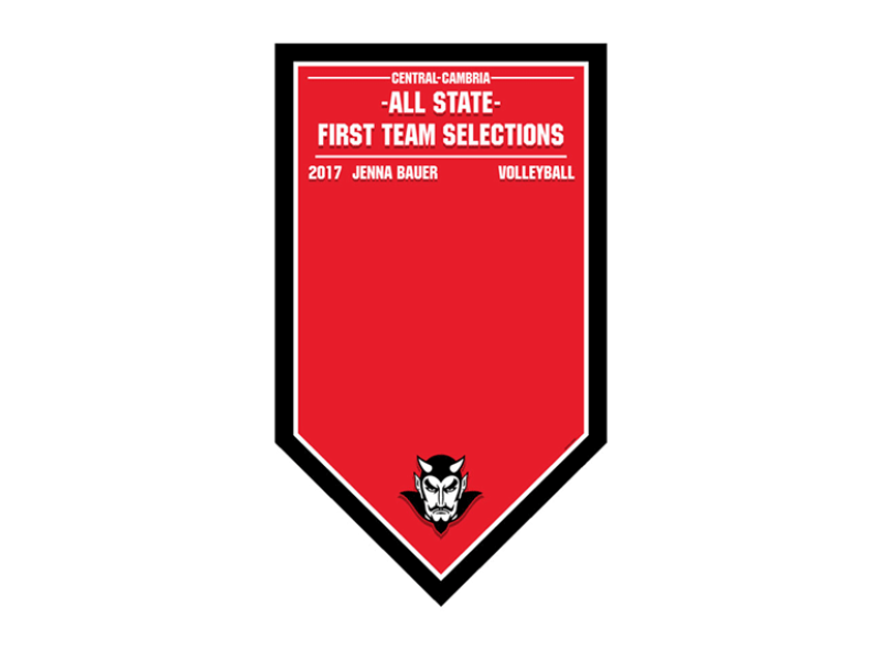 all state first team selection add a name banners