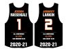 die cut basketball jerseys
