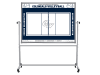 Rolling Whiteboard Colonials Volleyball Team