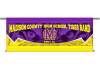marching band banner tiger eyes