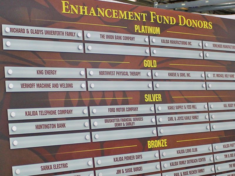 Pro series donor board