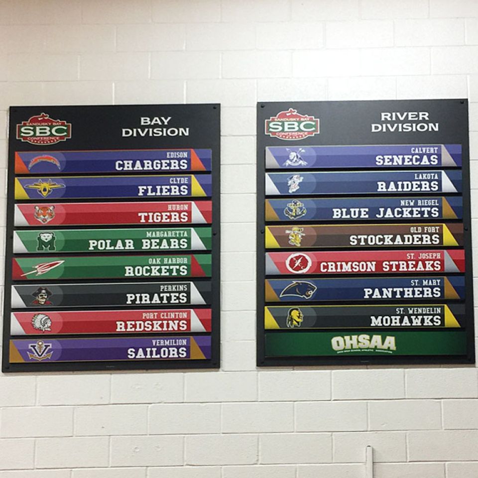 SBC bay and river division conference panels ohsaa