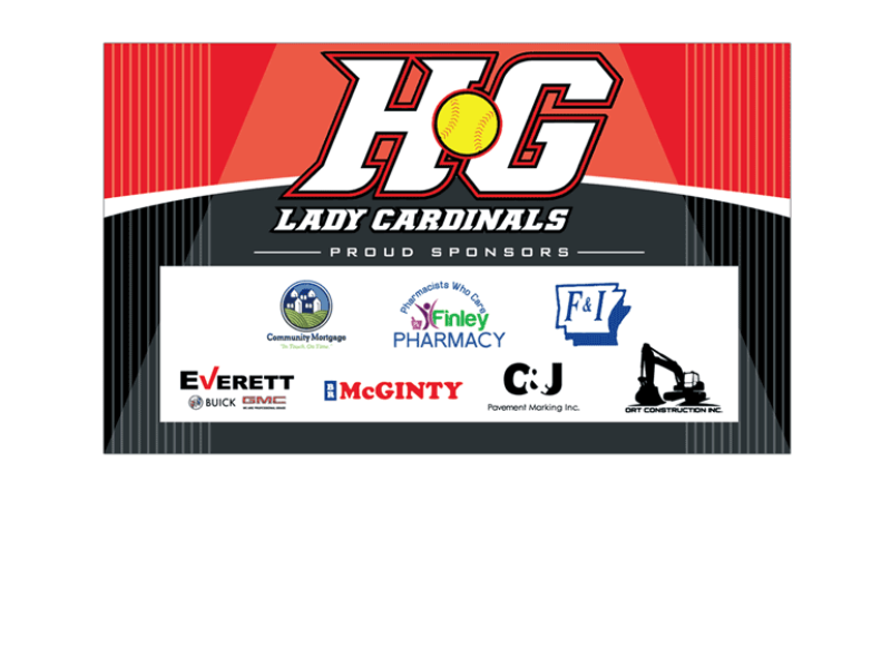 team travel banner with sponsors