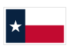 texas state Flag helmet sticker