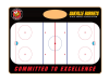 handheld hockey sideline board