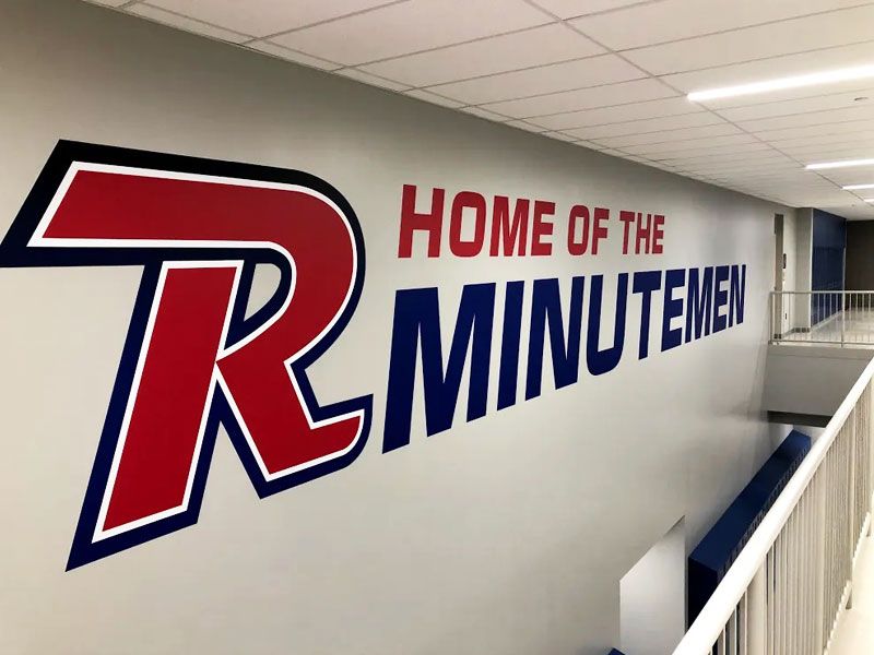 home of the minutement wall graphics