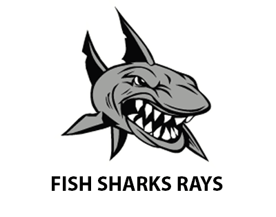 fish sharks rays mascots