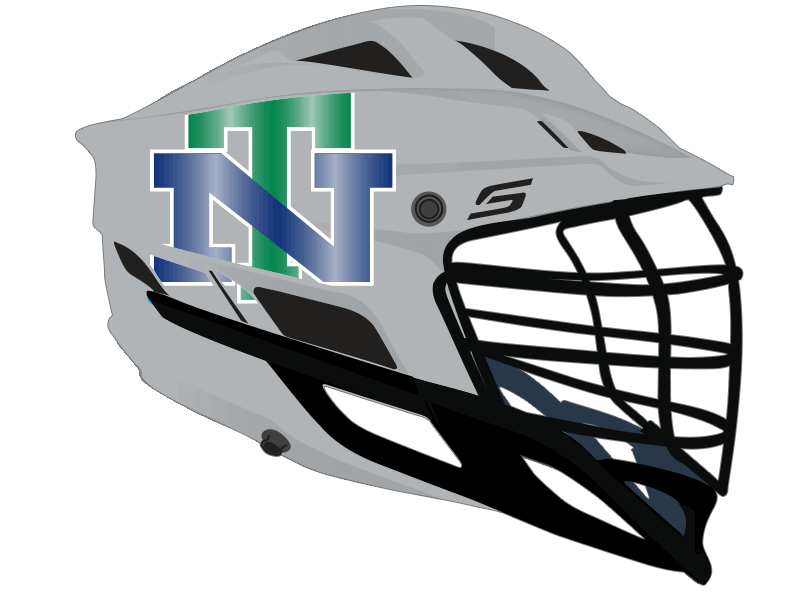 new trier oversized lacrosse decal