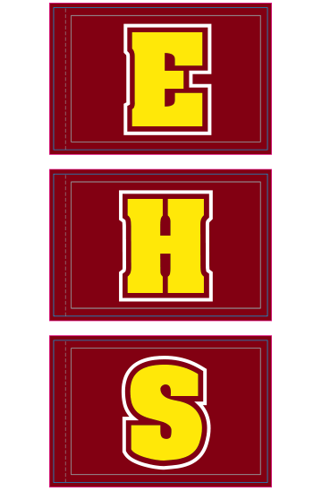 E-H-S field runner flags