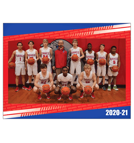 basketball team photo banner
