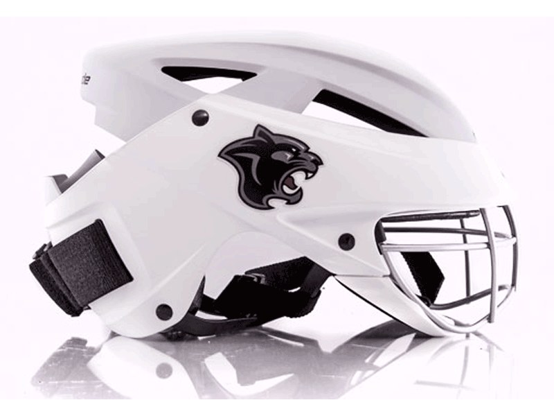 lacrosse helmet cascade lx panther decal