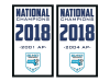 south shore ma National Championship Banners
