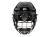215 hockey name strip decal on black helmet