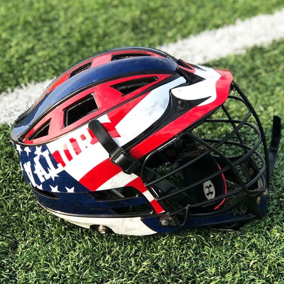 valor lacrosse helmet wrap