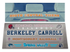 several collegiate style window stickers on car back window