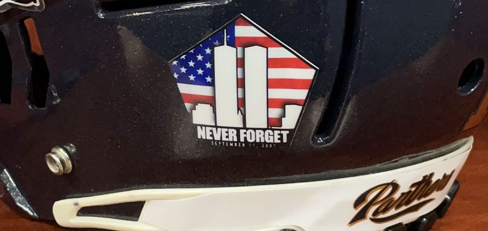 911 decals for fiu football helmets