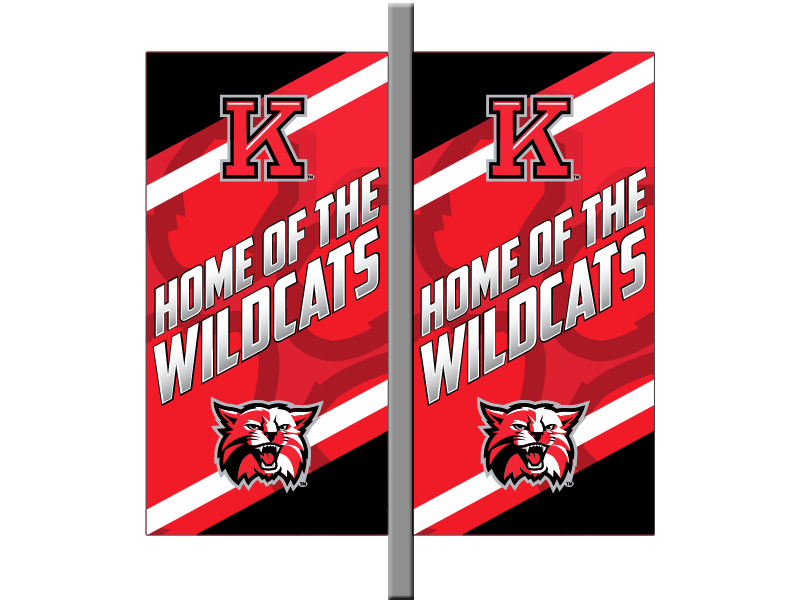 Kenton Wildcats boulevard banners 