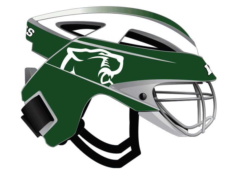 lacrosse helmet wrap cascade lx green panther