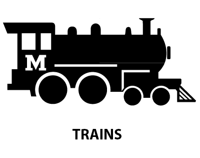 trains mascots