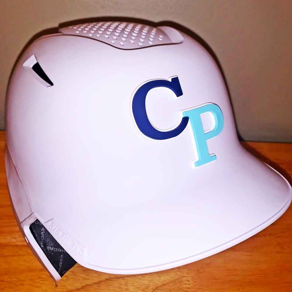 CP batting decal in 3D