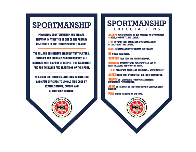 sportsmanship banners