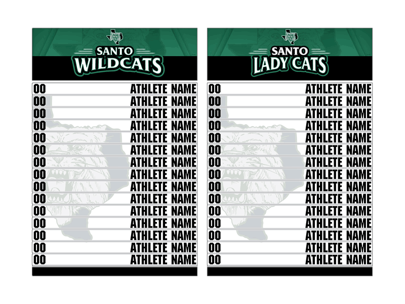 wildcats roster board