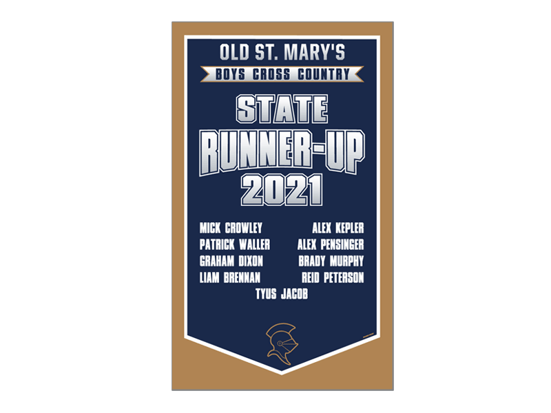 old st marys cross country banner