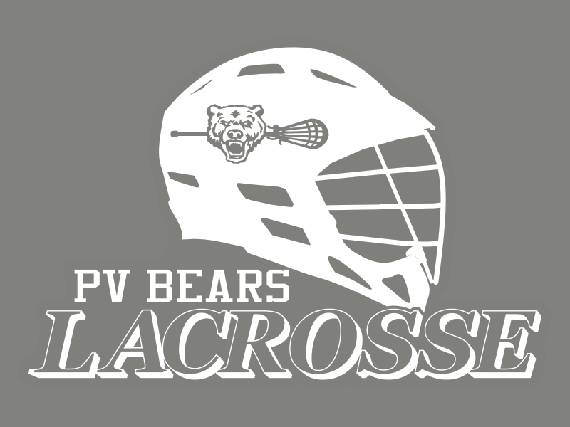 PV Bears lacrosse budget window sticker