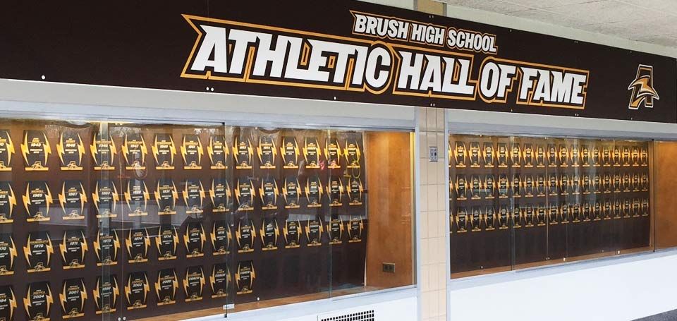 Brush High School Athletic Hall of Fame by SchoolPride®