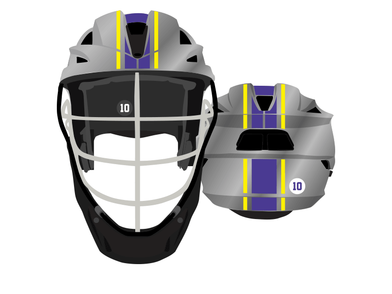 proper use of punch out number lacrosse helmet
