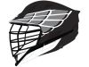 gray black white multi-panel lacrosse wing black helmet