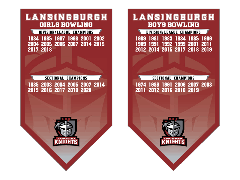Lansingburgh bowling banners